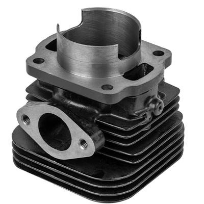 Demir motosiklet silindiri